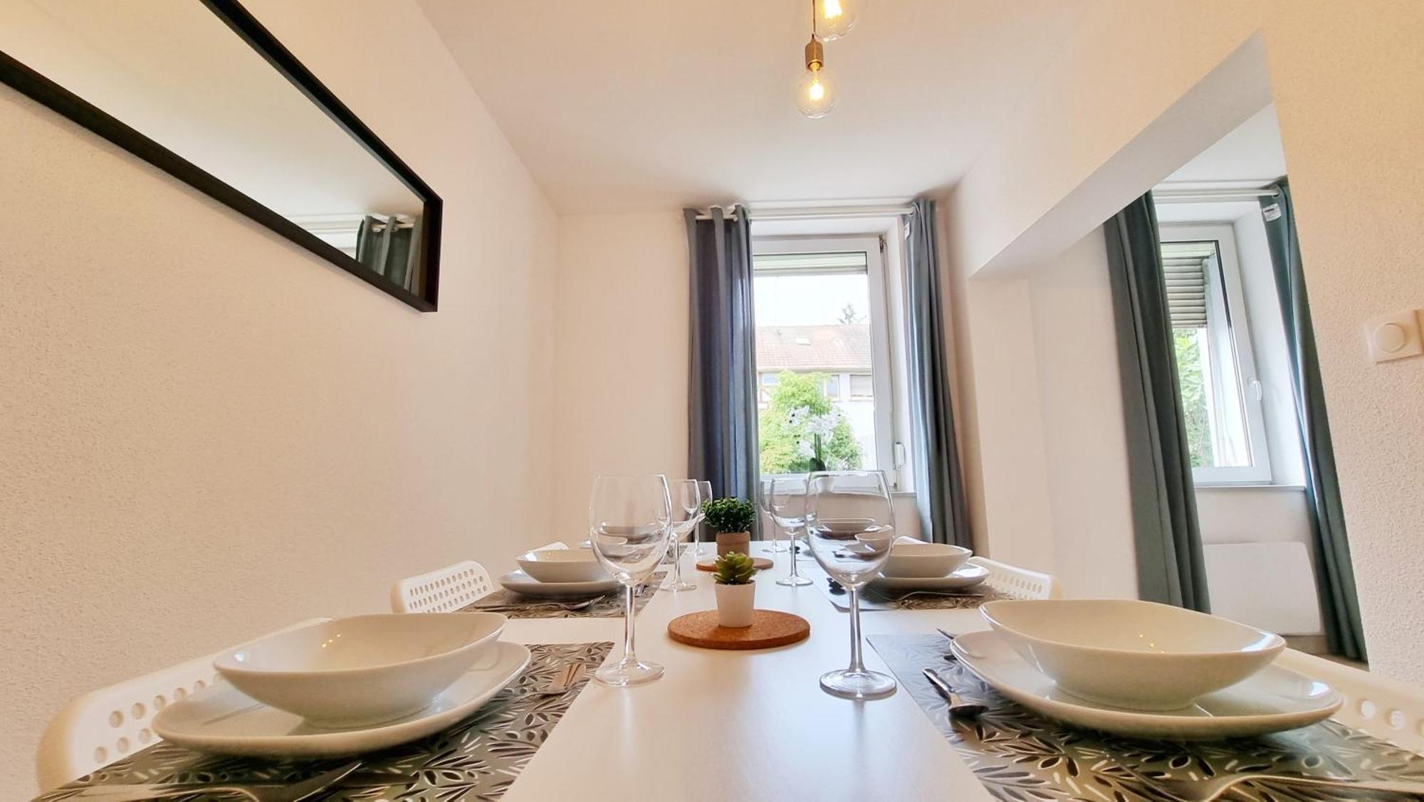 Le Triplex - 5 Chambres - 10 Pers- Fibre - Relax Bnb Mulhouse Exterior foto